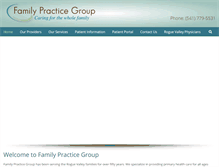 Tablet Screenshot of familypracticegrouppc.com